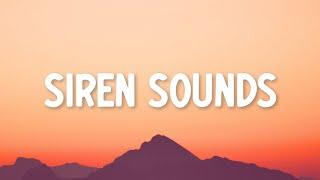 Tate McRae - Siren sounds (Lyrics)