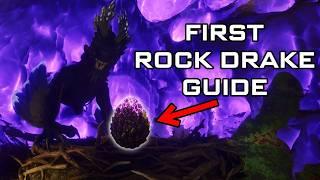 How to Collect, Hatch, and Raise Your First Rock Drake! | ARK: Survival Ascended