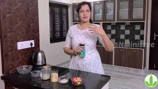 Low calorie lunch using chia seeds . #Herbalife #Nalinisree #weightloss #chiaseeds #lunch #health