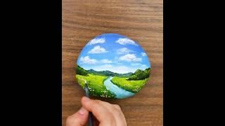 Stone Painting #stonepainting #stoneart #acrylicpainting #easy #diy #art #artist #howtomake #suvenya