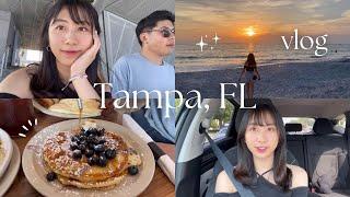 tampa vlog｜佛羅里達坦帕行️: 炸鱷魚初體驗/滑皮艇/吃海鮮/去海灘們享受陽光