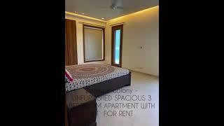 DEFENCE COLONY- SPACIOUS MODERN 3 BEDROOM APARTMENT FOR RENT - RS 11,0000/- PER MONTH