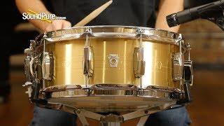 Ludwig 5.5x14 Heirloom Brass Snare Drum - Quick 'N' Dirty