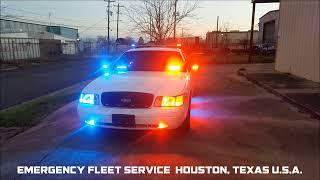 EFS Houston Feniex Industries DEMO Vehicle CVPI