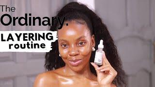 HOW TO LAYER/USE THE ORDINARY PRODUCT, Morning & night time routines for Combination Acne prone skin