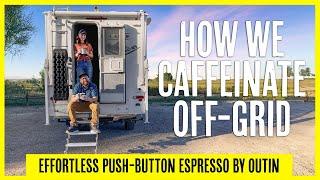 How We Stay Caffeinated While Truck Camping Off-Grid | Outin Espresso Maker