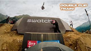 DOUBLE BACKFLIP Train bei den SWATCH NINES 2024!