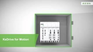 KeDrive for Motion - Fast and safe on the ideal path with this KEBA automation system