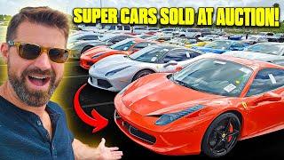 I Found 100's of Supercars going up for Auction in Florida