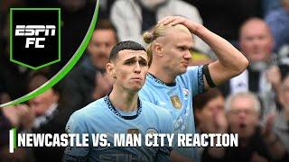 ‘MAJOR LACK OF CREATIVITY!’ Man City stumble vs. Newcastle without Rodri | ESPN FC