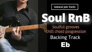 Soul RnB Groove Guitar Backing Track in Eb major