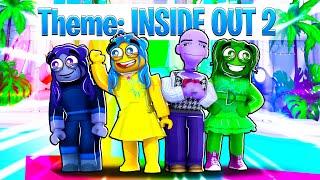 INSIDE OUT 2 CHARACTERS DRESS TO IMPRESS!  | Roblox Funny Moments