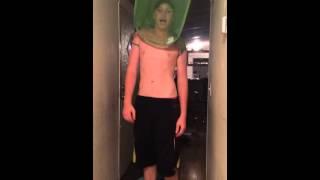 Redneck in a robot hat