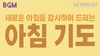 새로운 아침을 허락해 주신 주님께 감사하며(21분)  | #성경읽어주는남자 #아침기도 #기도 #기도문