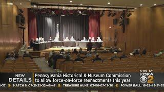 Pa. Historical & Museum Commission allows certain reenactments