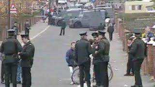 British soldier snaps and shoots leading IRA man Eddie Copeland after the Shankill bombing, Oct 1993