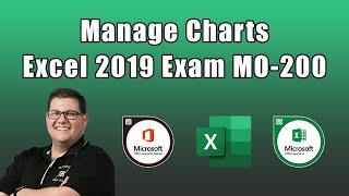 Excel 2019 Exam MO-200 - Manage Charts