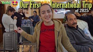 Our First International Trip of 2025 || Aaj Sab Bohot Pareshan Ho Gaye The || Jyotika and Rajat