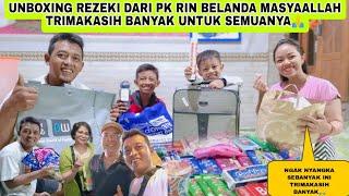 SEMUA TERKEJUT DAPAT REZEKI DARI PAK RIN BELANDA MASYAALLAH NGAK NYANGKA DAPAT OLEH" SEBANYAK INI