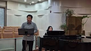 한국가곡 눈 김효근작사,작곡 테너 이진용