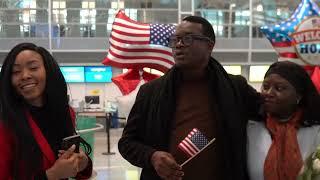 Apostle Arome and Rev Dinna Osayi arrives USA