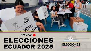 ELECCIONES ECUADOR 2025 - Sigue el Minuto a Minuto Aquí | Ecuavisa