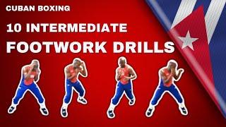 CUBAN BOXING: 10 INTERMEDIATE FOOTWORK DRILLS