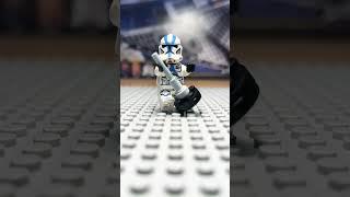 Where did his visor go? #starwars #lego