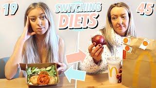 SWAPPING DIETS WITH MY MUM FOR 24 HOURS!!