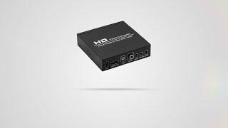 Mcbazel Scart to HDMI Converter EU Plug