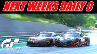 Gran Turismo 7 - Running Next Weeks Daily C Warm Up