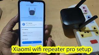 Xiaomi mi wifi repeater pro extender setup