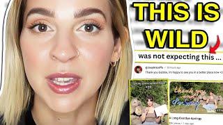 GABBIE HANNA SHOCKS FANS ... addressing the drama