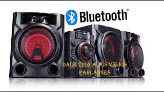 Como convertir tu equipo viejo a uno con bluetooth facil (en español)