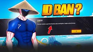 Finally I got Banned From Free Fire  | but why ???