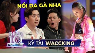 Siêu nhí vừa bước ra đã khiến Trấn Thành, Hari Won NỔI DA GÀ là một kỳ tài Waccking | STNN TẬP 10