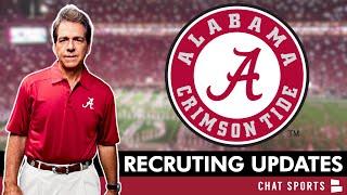 Alabama Football Lands 4-Star Commit + Recruiting News & Rumors On Visits And Nick Saban’s Targets