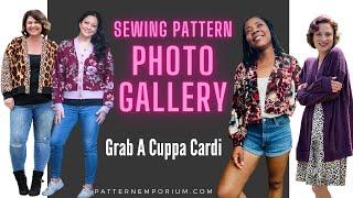 PHOTOS | Grab A Cuppa Cardi Sewing Pattern