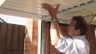 Canopy up and over garage door