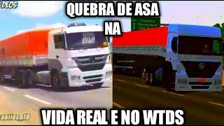 !!!•Quebra De Asa• Na Vida Real E No [World Truck Driving Simulator]!!!