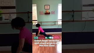 Bite size class of the week:  Sitting too much? Take a tiny break and stretch with us!