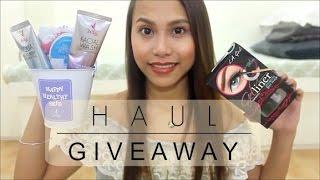 (CLOSED) TAGALOG BEAUTY & RANDOM HAUL + MINI GIVEAWAY | rhaze