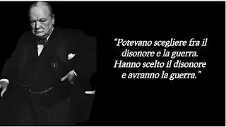 Citazioni e Frasi Celebri - Winston Churchill - Parte 1