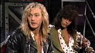 Vintage Roxy Blue Interview Headbangers Ball April 1992