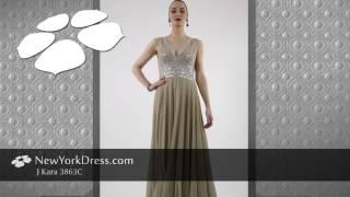 J Kara 3863C Dress - NewYorkDress.com