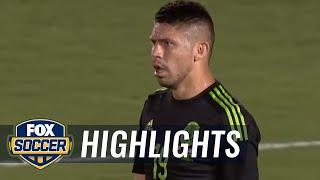 Tempers flare during USA vs. Mexico after Peralta, Guzan collide | 2015 CONCACAF Cup Highlights