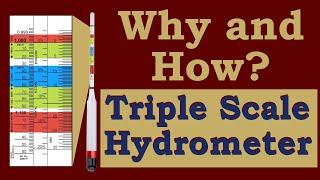 How to use a Triple Scale Hydrometer