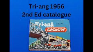 Triang 1956 2nd Ed model railway catalogue full look through from Mangley Town #ModelRailway #Hornby