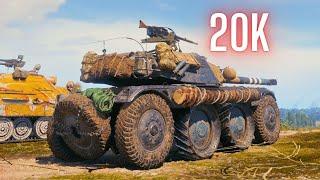 World of Tanks Panhard EBR 105 - 20K Assist Damage & Panhard EBR 105