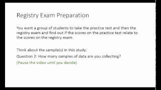 Choose the Test - Registry Exam Preparation